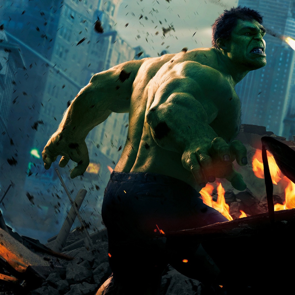 Hulk for 1024 x 1024 iPad resolution