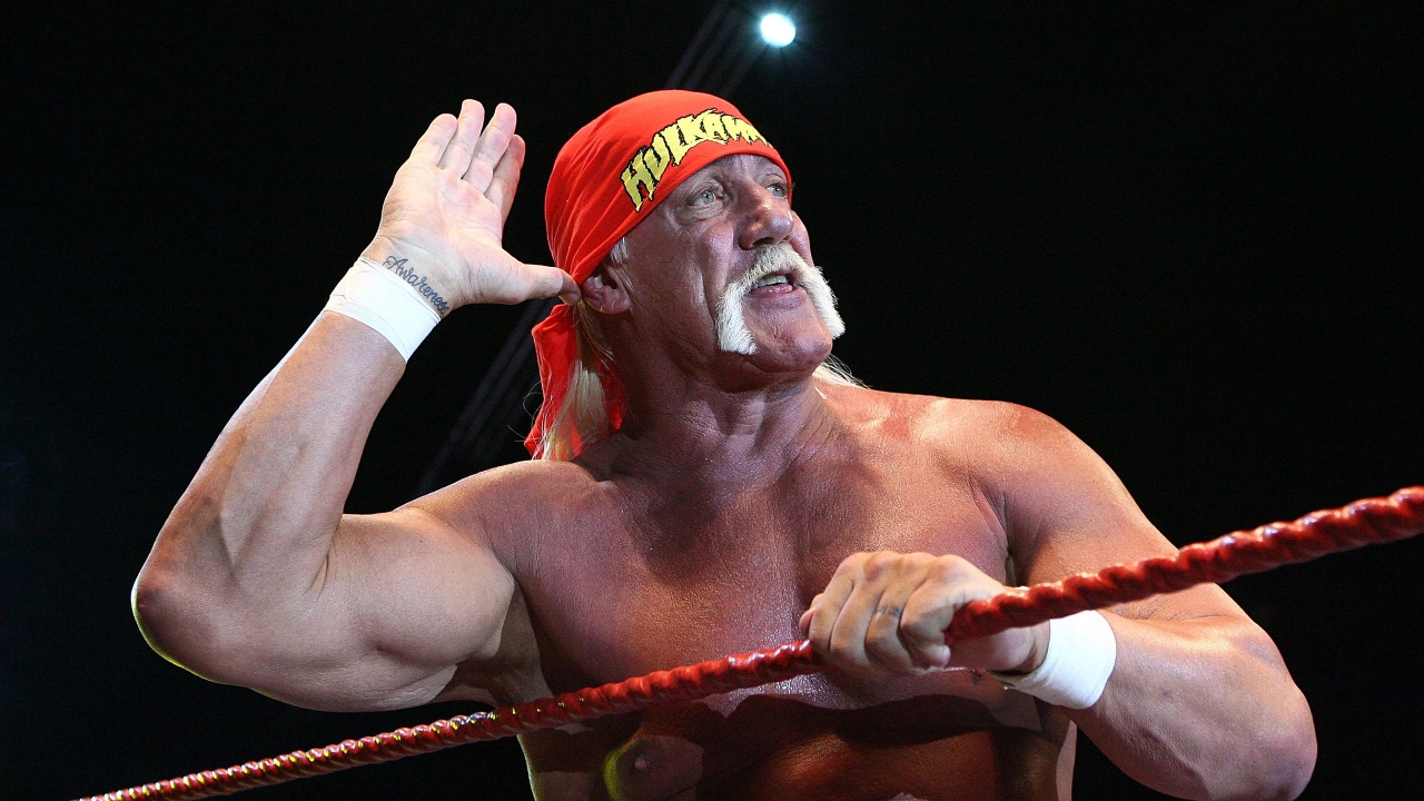 Hulk Hogan Salute for 1280 x 720 HDTV 720p resolution