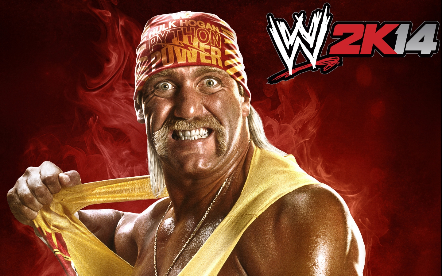 Hulk Hogan WWE2K14 for 1440 x 900 widescreen resolution