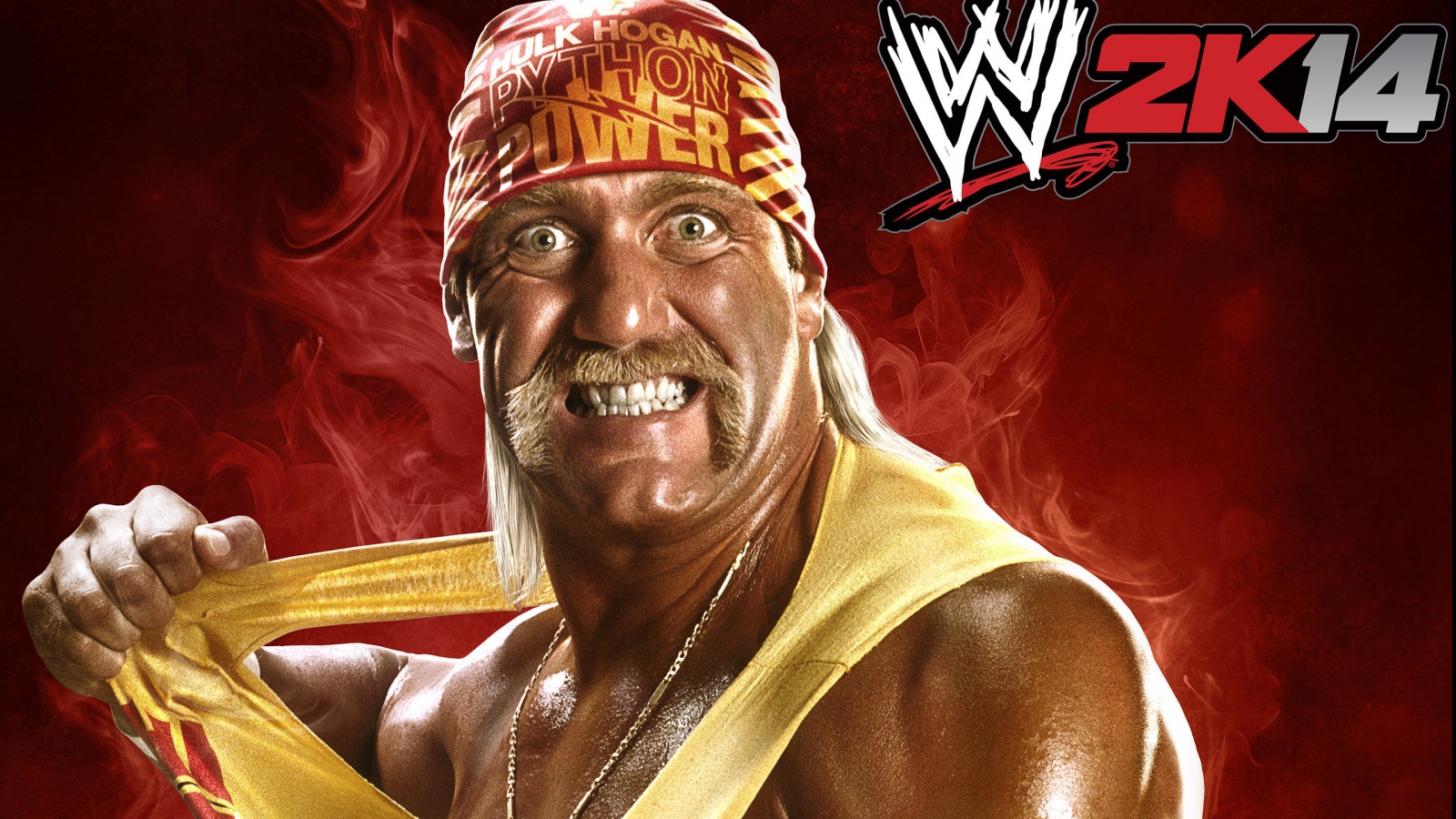Hulk Hogan WWE2K14 for 1600 x 900 HDTV resolution