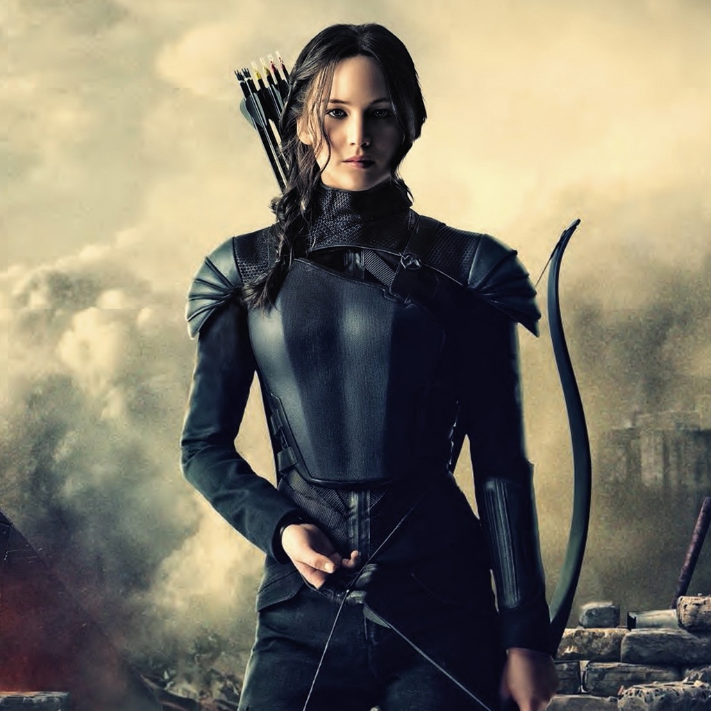 Hunger Games Mockingjay for 1024 x 1024 iPad resolution