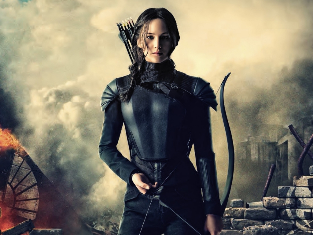 Hunger Games Mockingjay for 1024 x 768 resolution