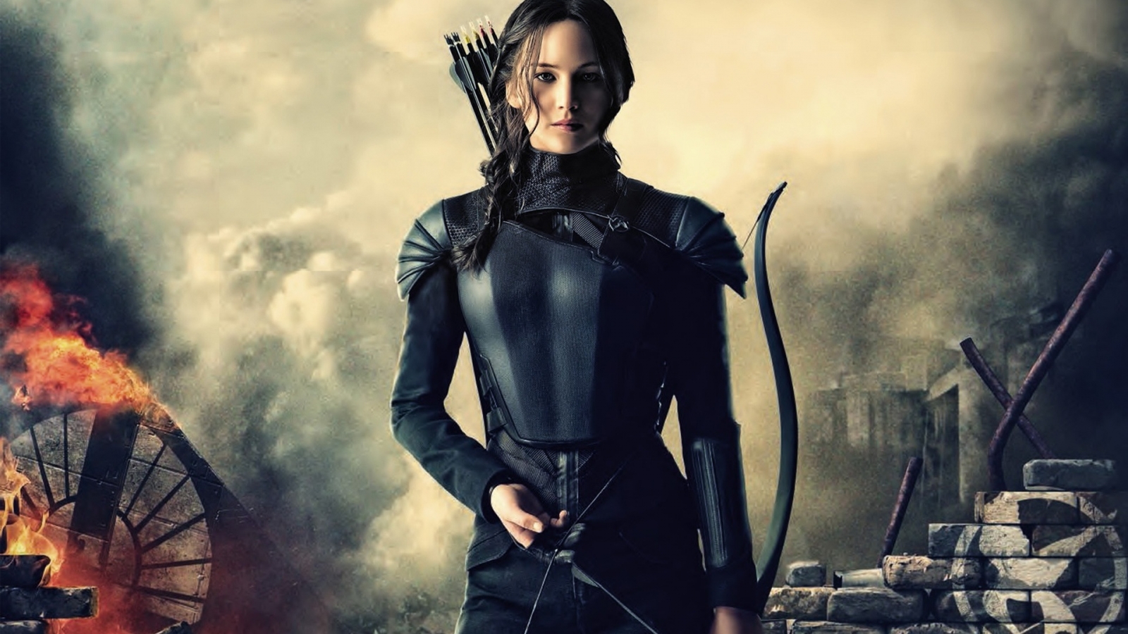 Hunger Games Mockingjay for 1600 x 900 HDTV resolution