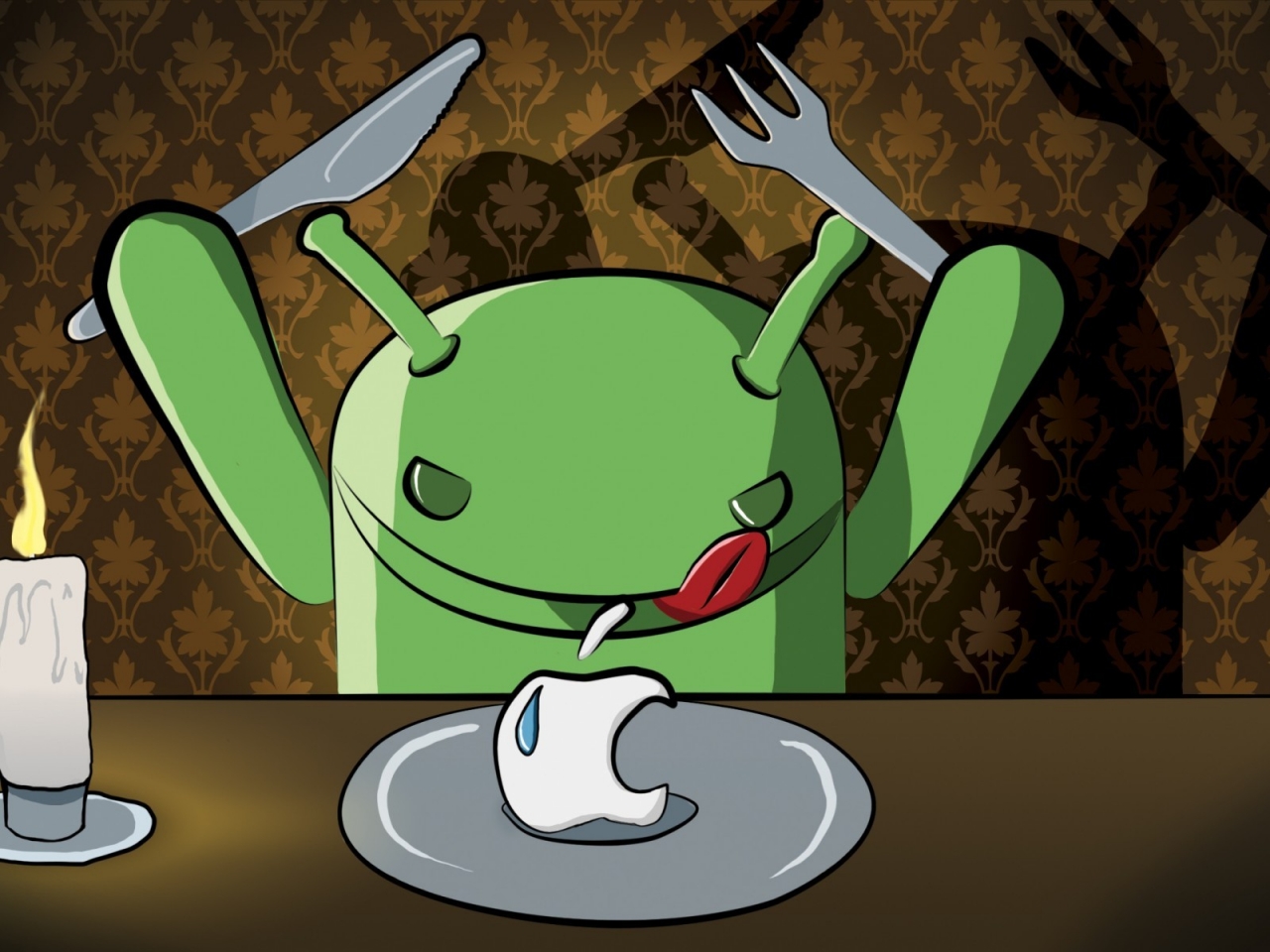 Hungry Android for 1280 x 960 resolution