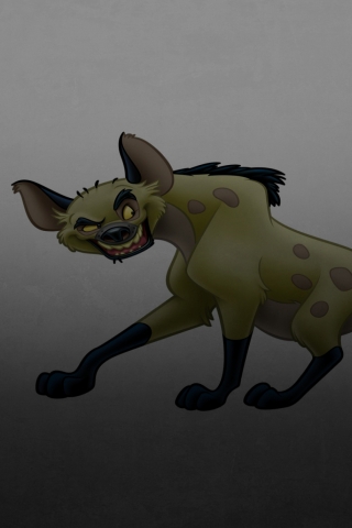 Hyena The Lion King Movie for 320 x 480 iPhone resolution