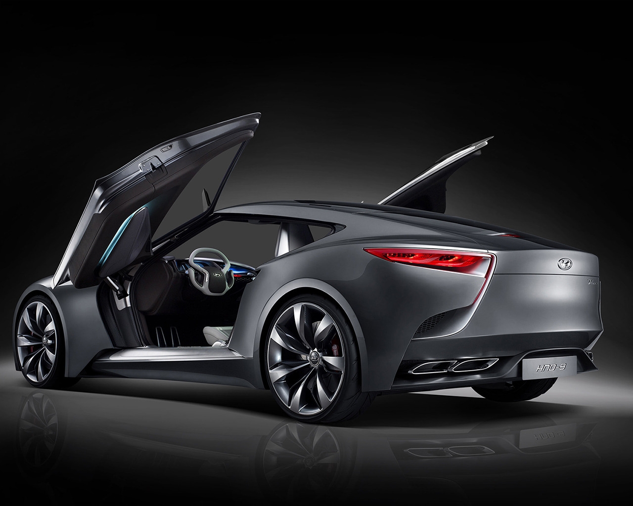 Hyundai Coupe HND Open Doors for 1280 x 1024 resolution