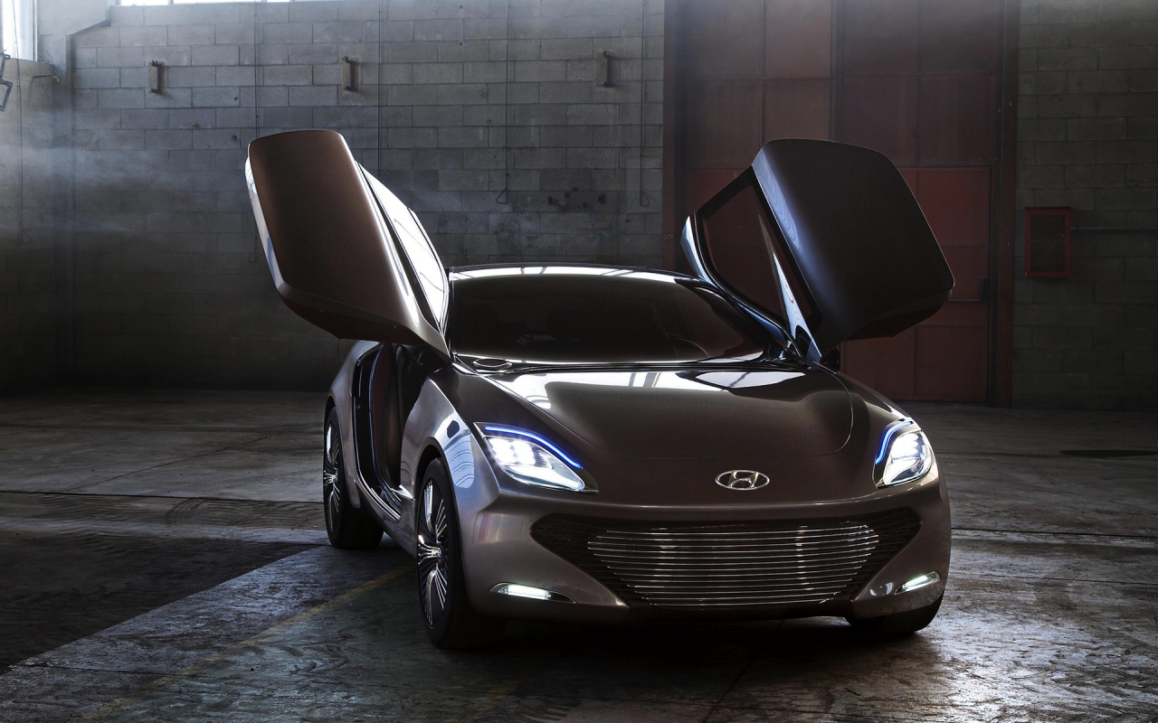 Hyundai I Oniq Concept for 1280 x 800 widescreen resolution