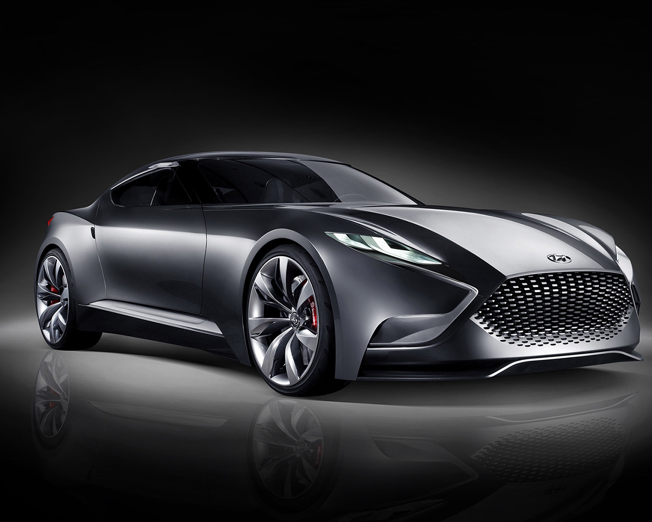 Hyundai Luxury Sports Coupe HND for 1280 x 1024 resolution