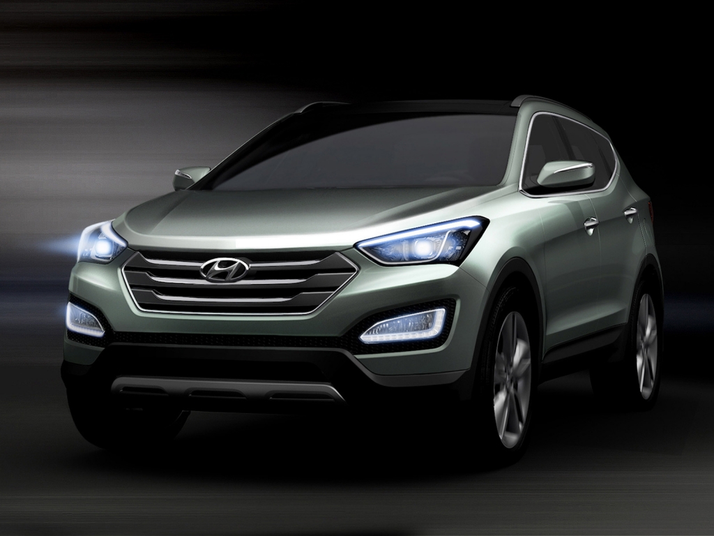 Hyundai Santa FE 2013 Edition for 1024 x 768 resolution