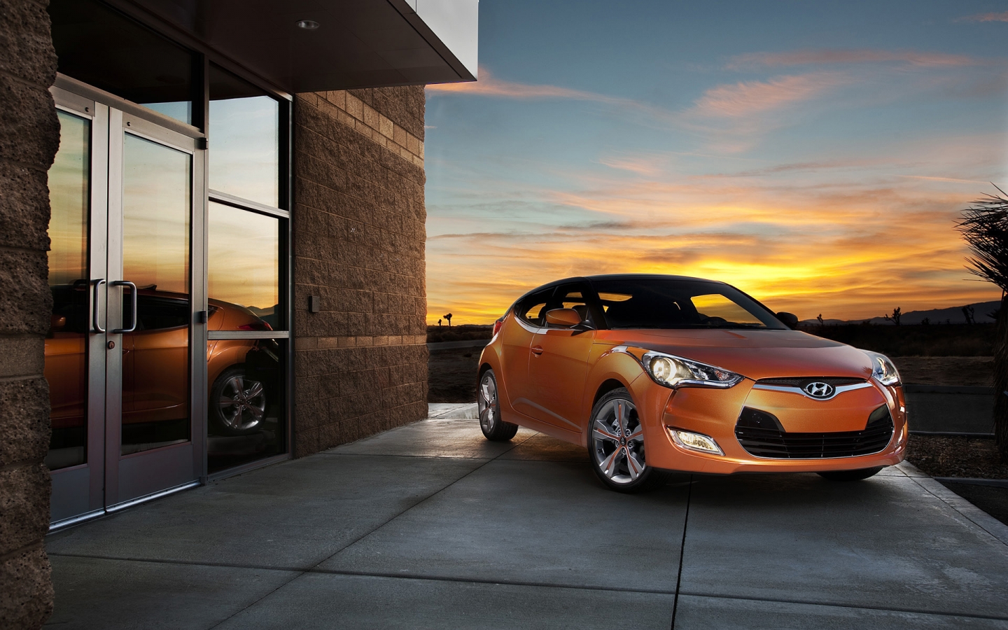 Hyundai Veloster for 1440 x 900 widescreen resolution