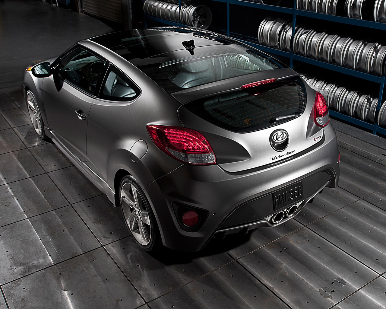Hyundai Veloster Turbo 2013 Edition for 1280 x 1024 resolution