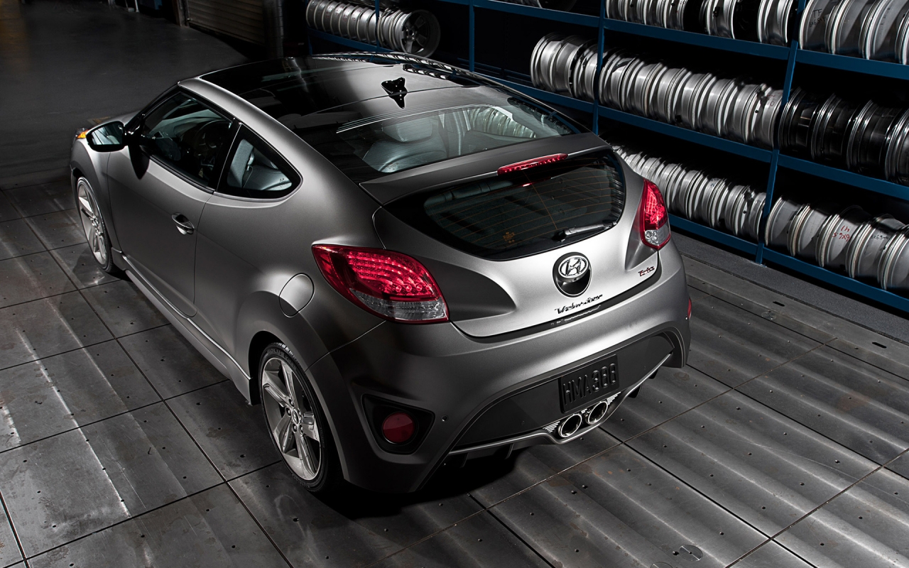 Hyundai Veloster Turbo 2013 Edition for 1280 x 800 widescreen resolution