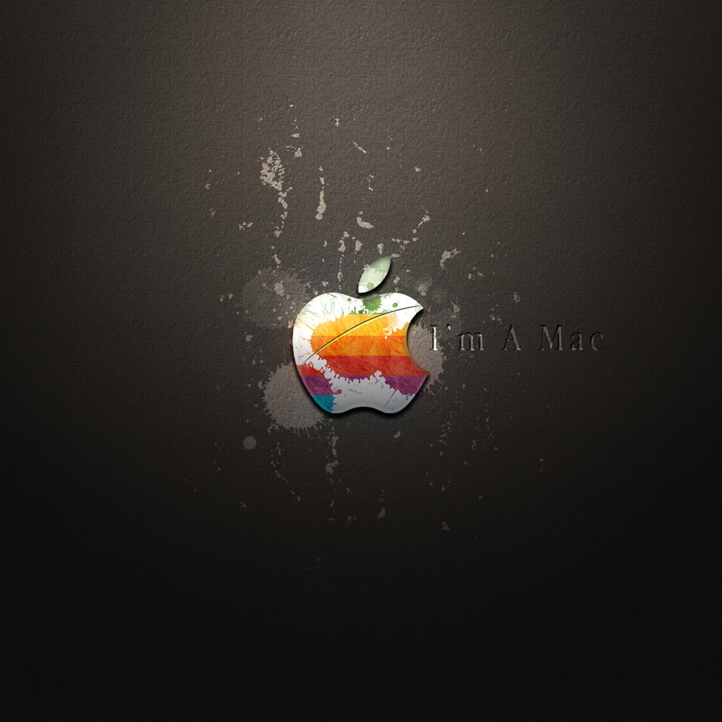 I am A Mac for 1024 x 1024 iPad resolution