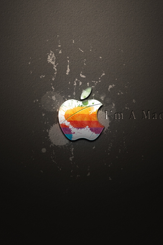 I am A Mac for 640 x 960 iPhone 4 resolution