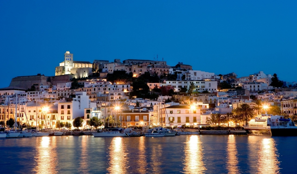 Ibiza Island for 1024 x 600 widescreen resolution
