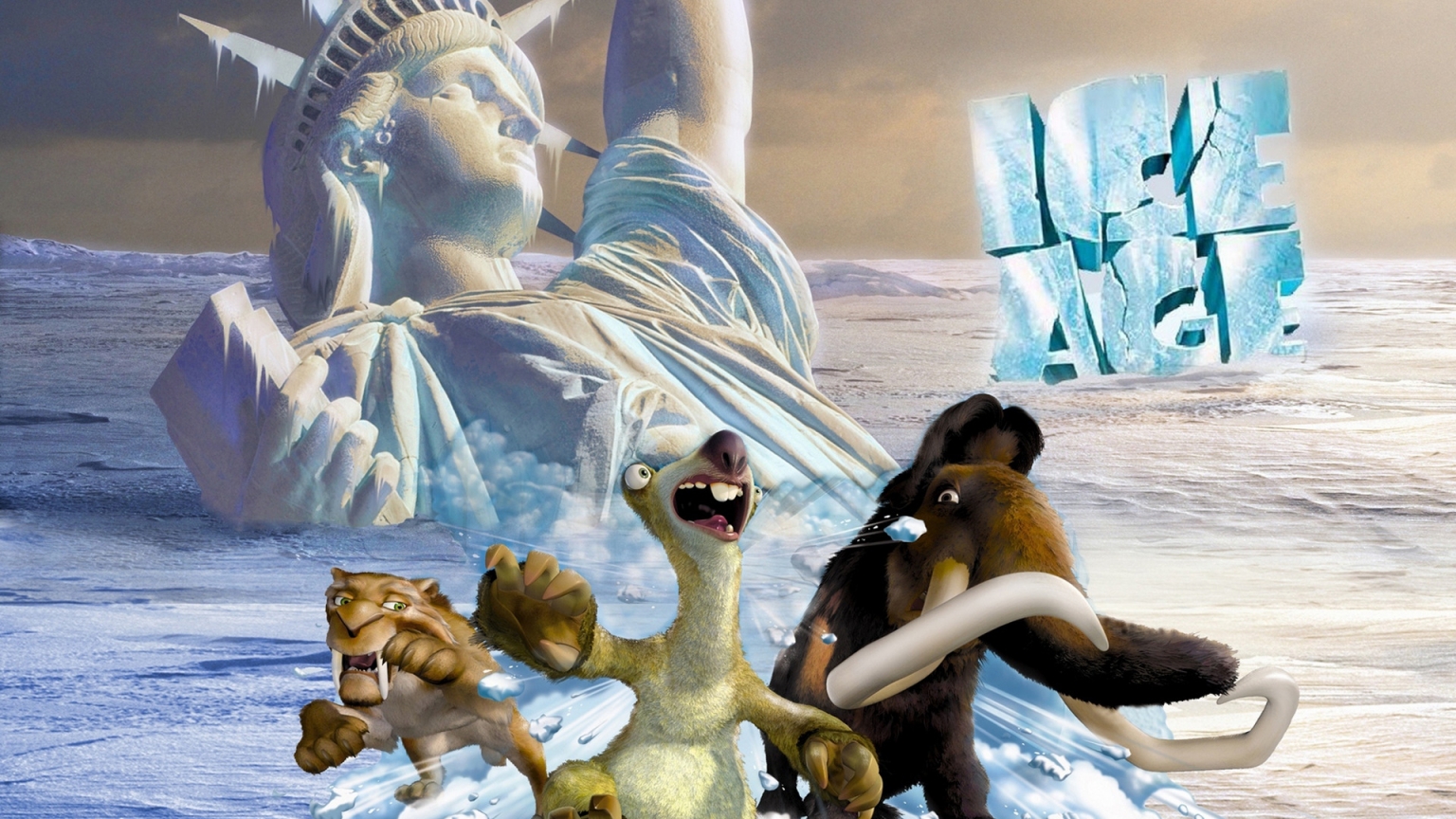 Ice Age for 1536 x 864 HDTV resolution