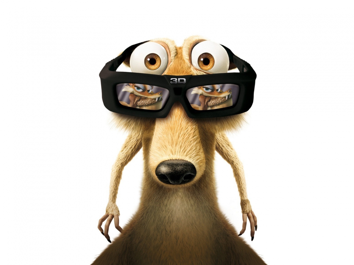 Ice Age 3D for 1152 x 864 resolution