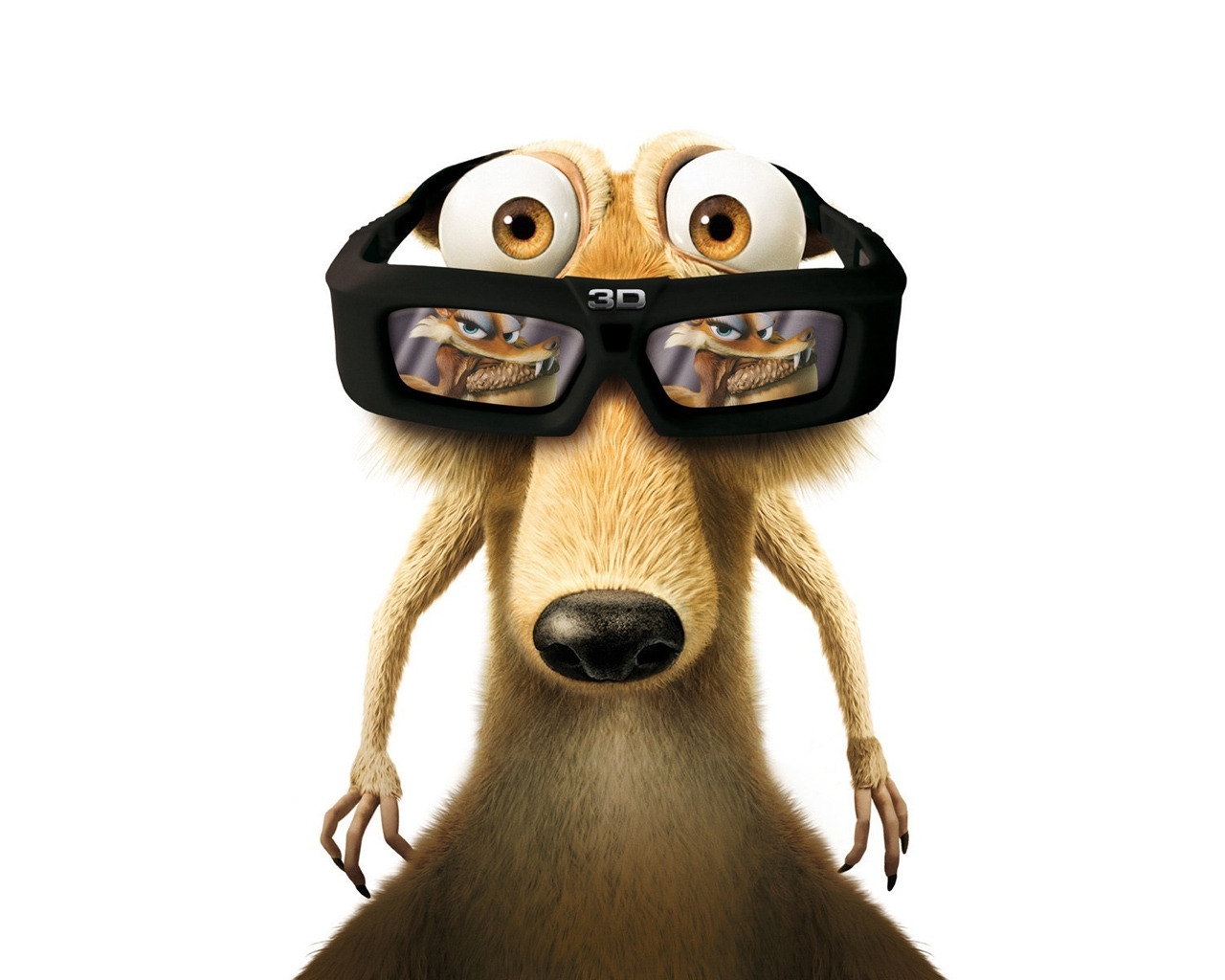 Ice Age 3D for 1280 x 1024 resolution