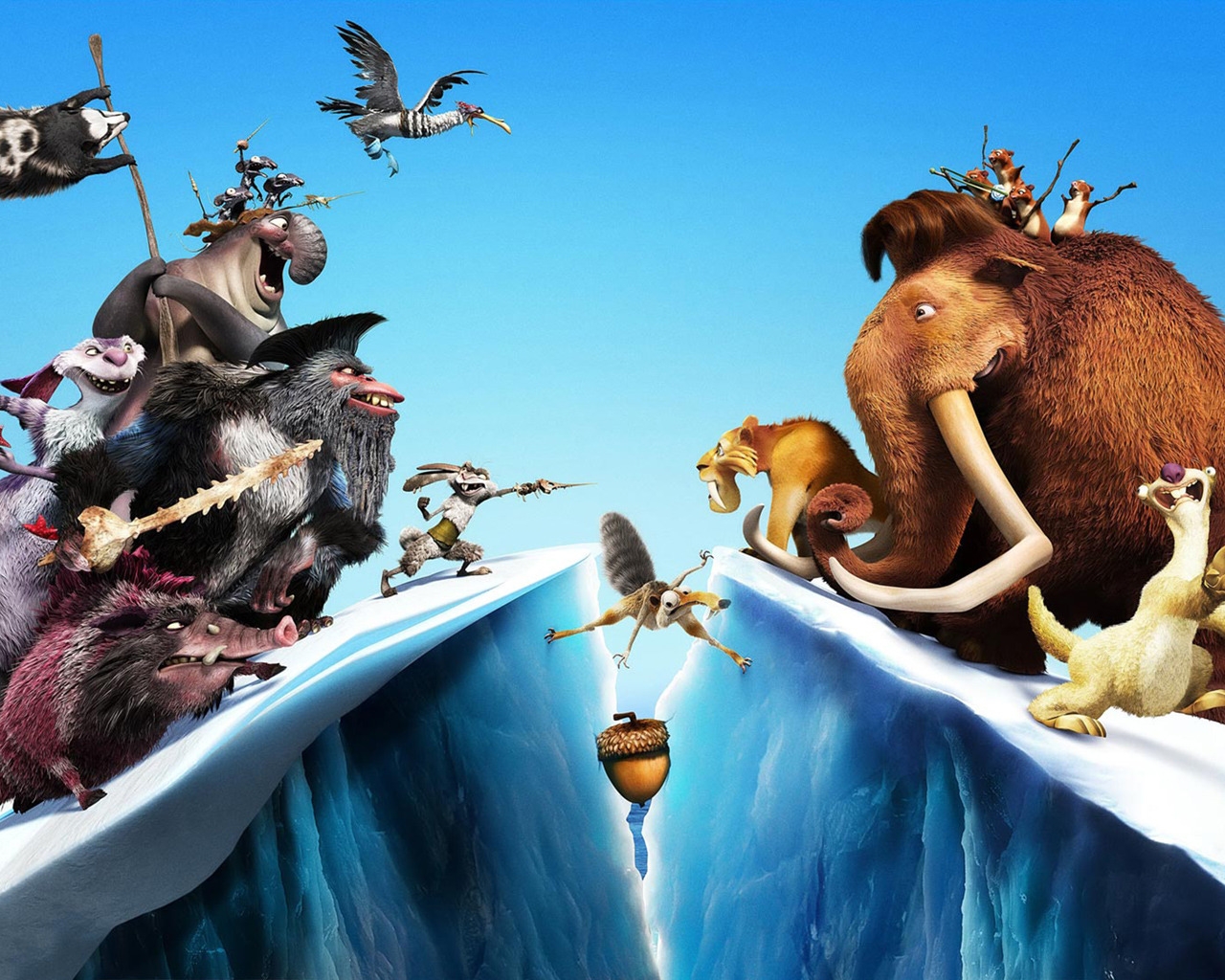Ice Age 4 Continental Drift for 1280 x 1024 resolution