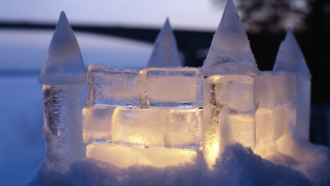 Ice Castle for 1366 x 768 HDTV resolution