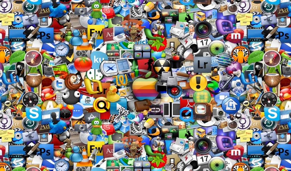 Icons for 1024 x 600 widescreen resolution