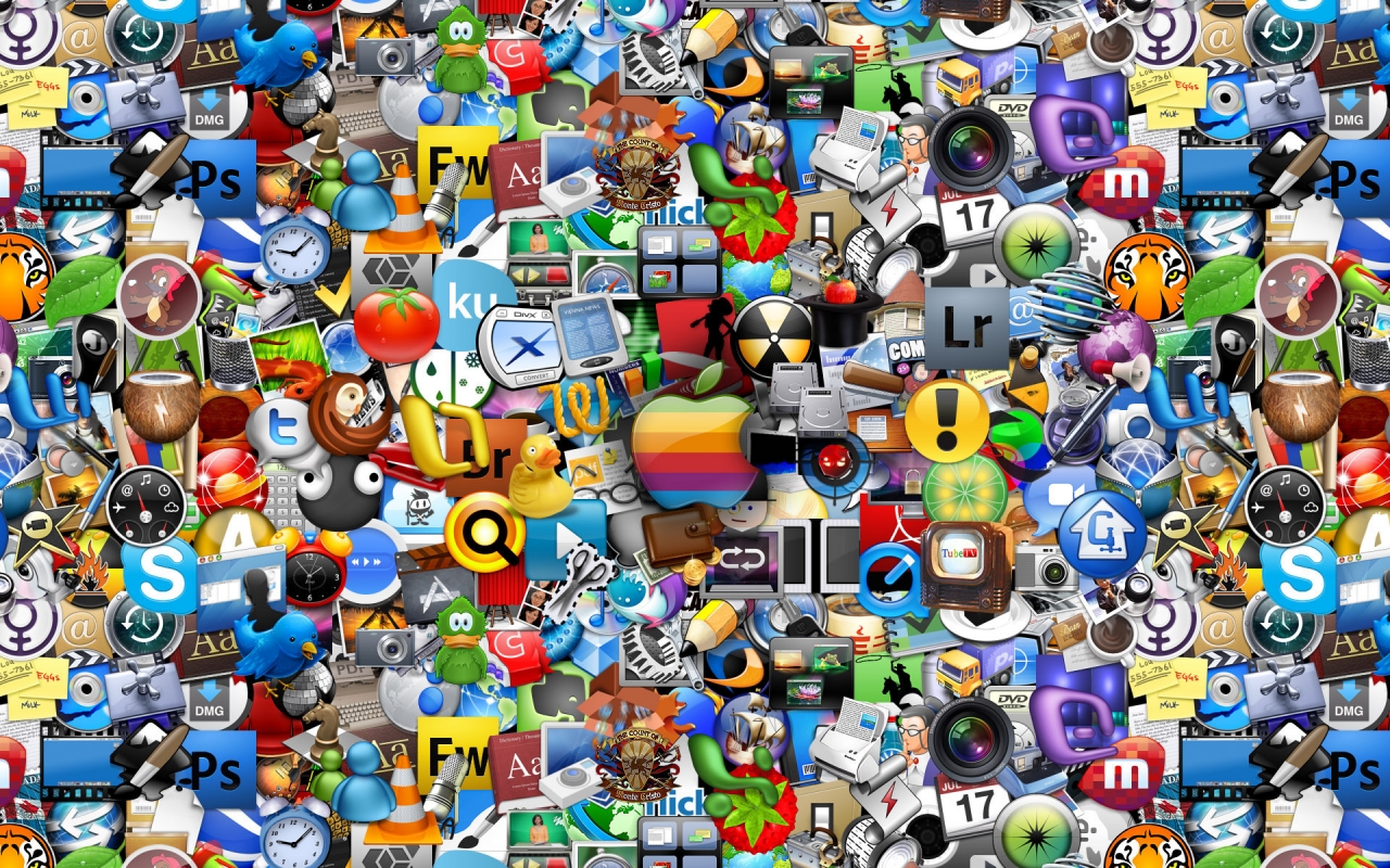 Icons for 1280 x 800 widescreen resolution
