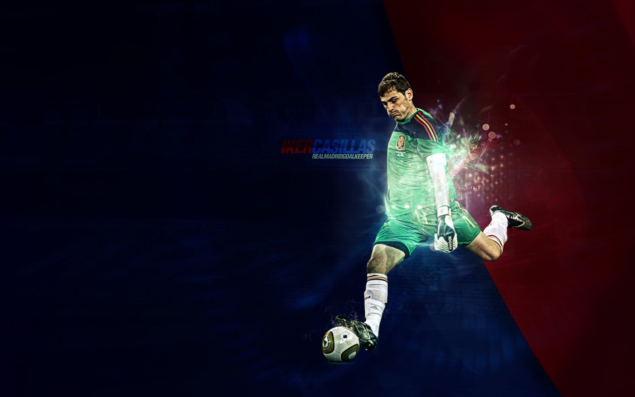 Iker Casillas Fan Art for 1280 x 800 widescreen resolution