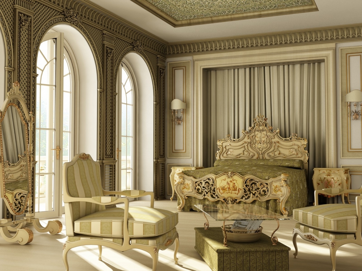 Imperial Bedroom for 1152 x 864 resolution