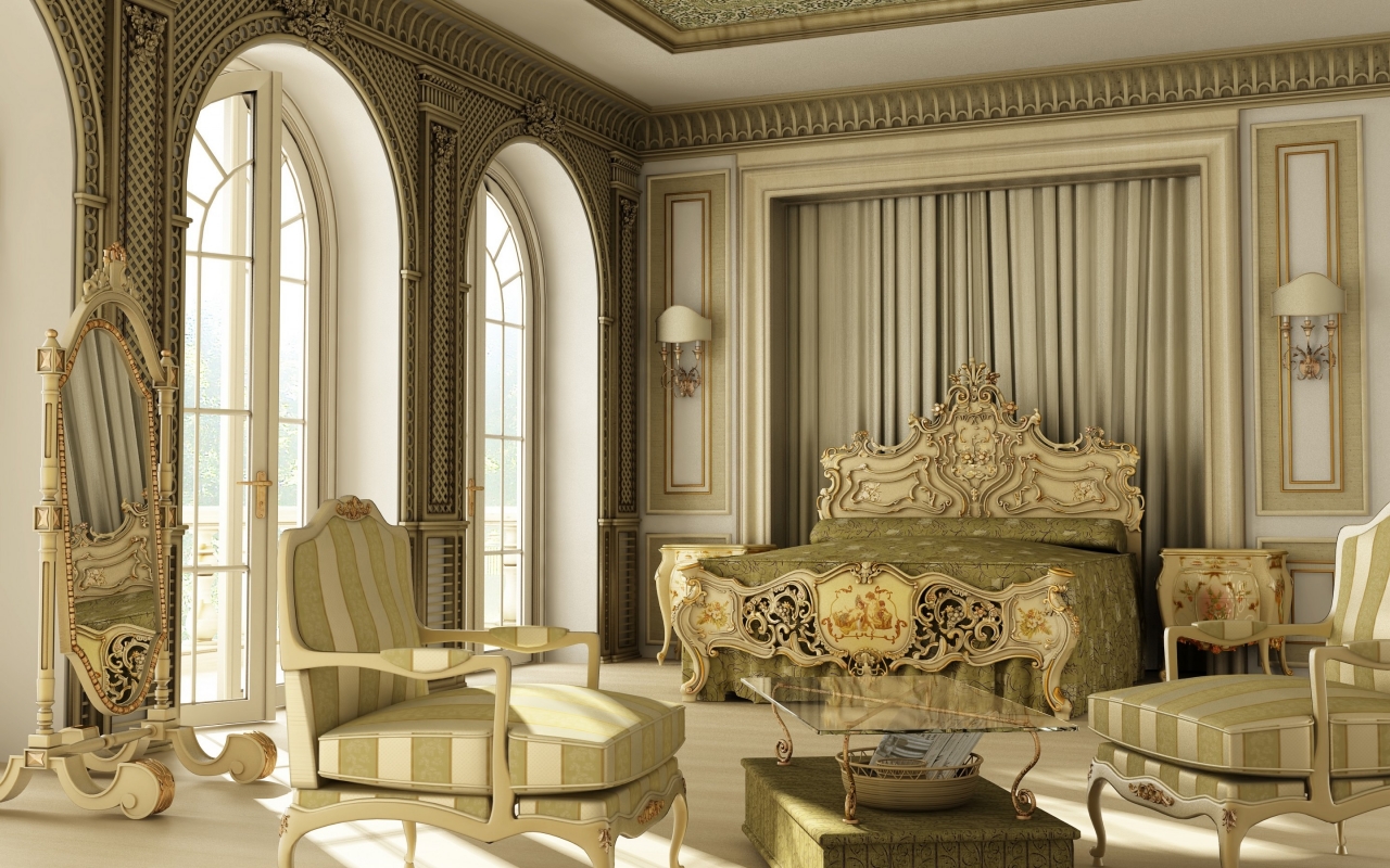 Imperial Bedroom for 1280 x 800 widescreen resolution