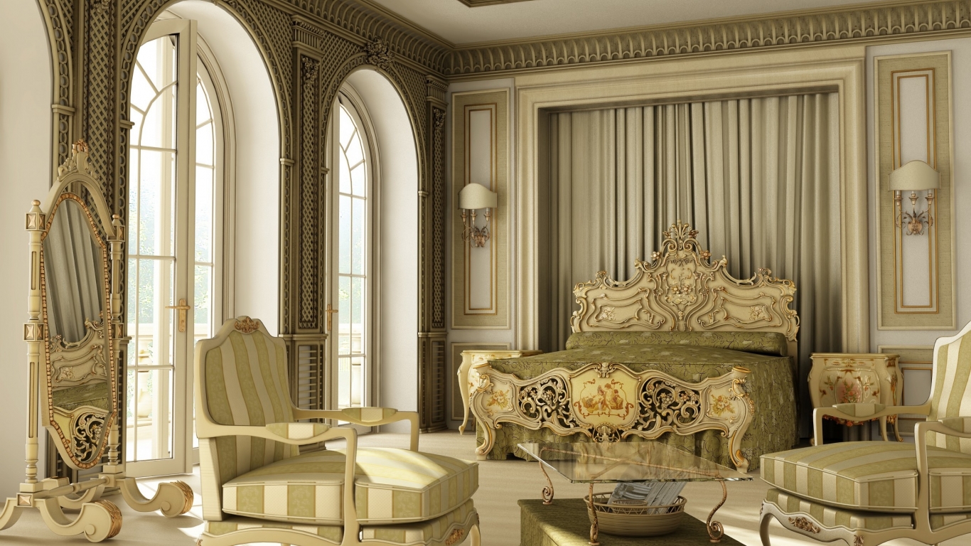 Imperial Bedroom for 1366 x 768 HDTV resolution
