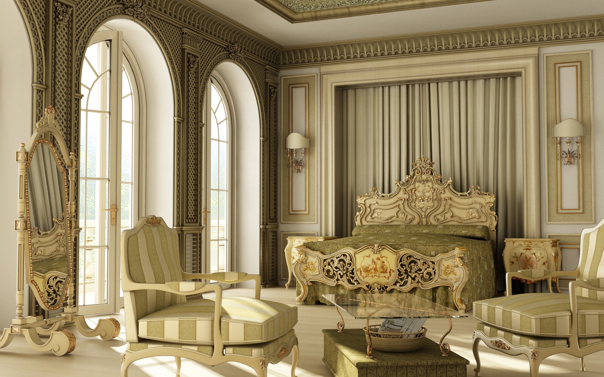 Imperial Bedroom for 1920 x 1200 widescreen resolution