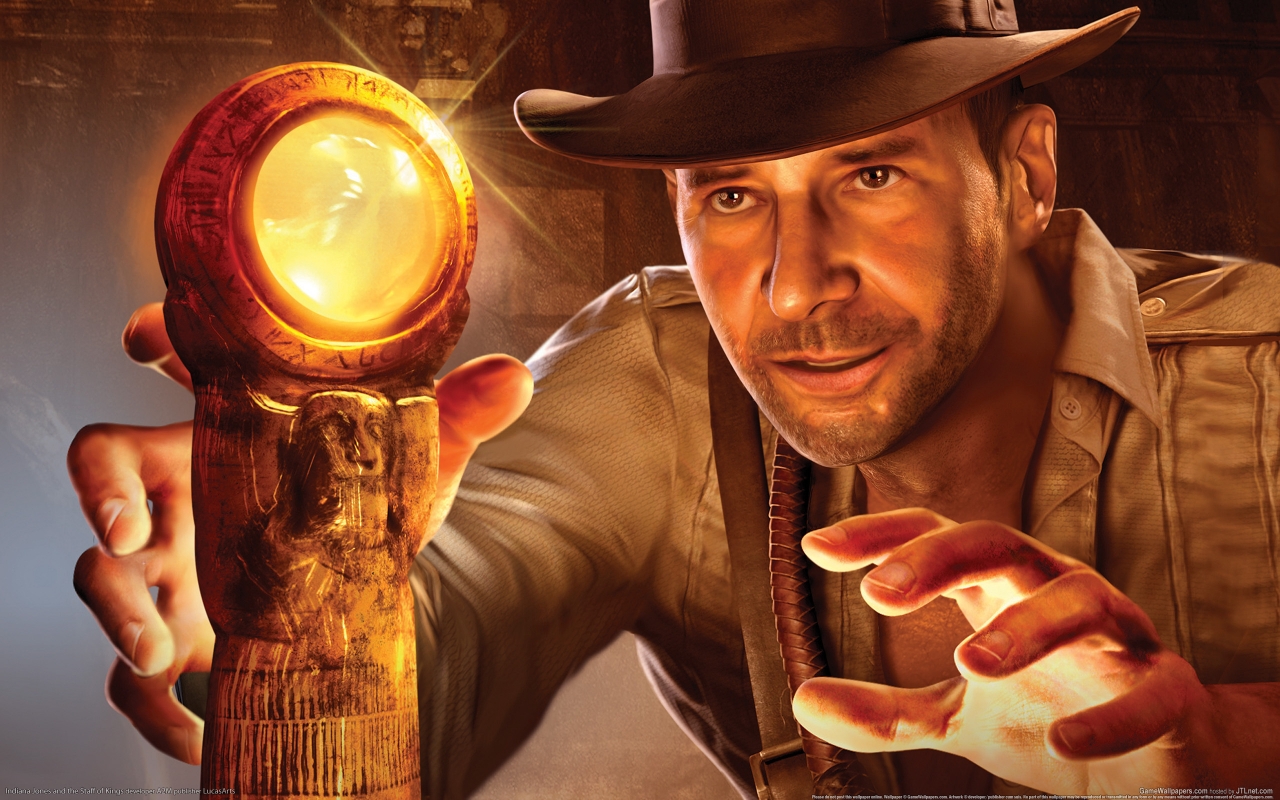 Indiana Jones and the Staff of Kings for 1280 x 800 widescreen resolution