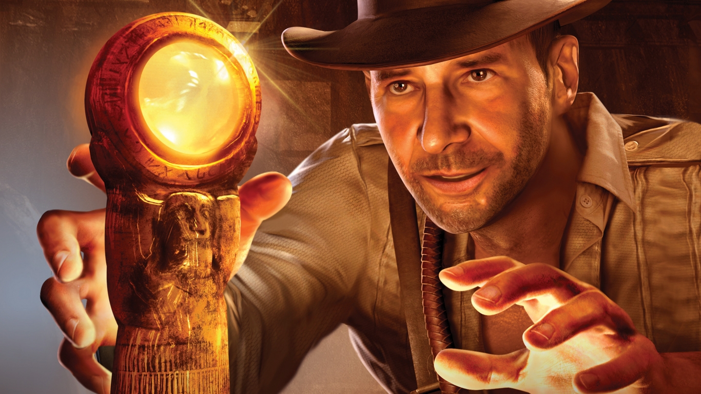 Indiana Jones and the Staff of Kings for 1366 x 768 HDTV resolution