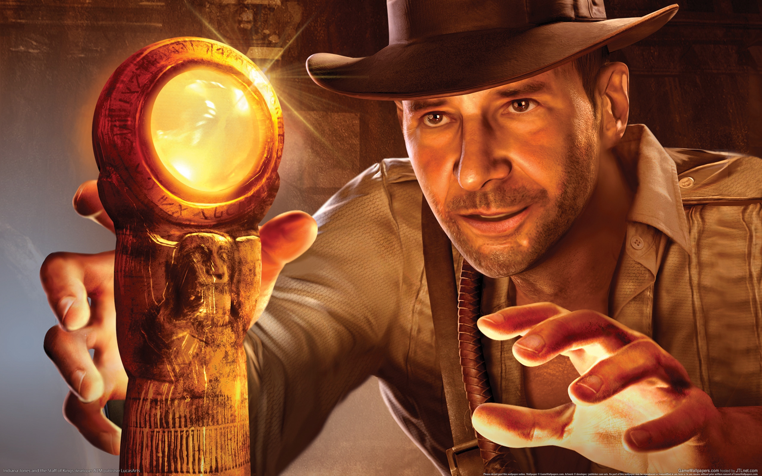 Indiana Jones and the Staff of Kings for 2560 x 1600 widescreen resolution