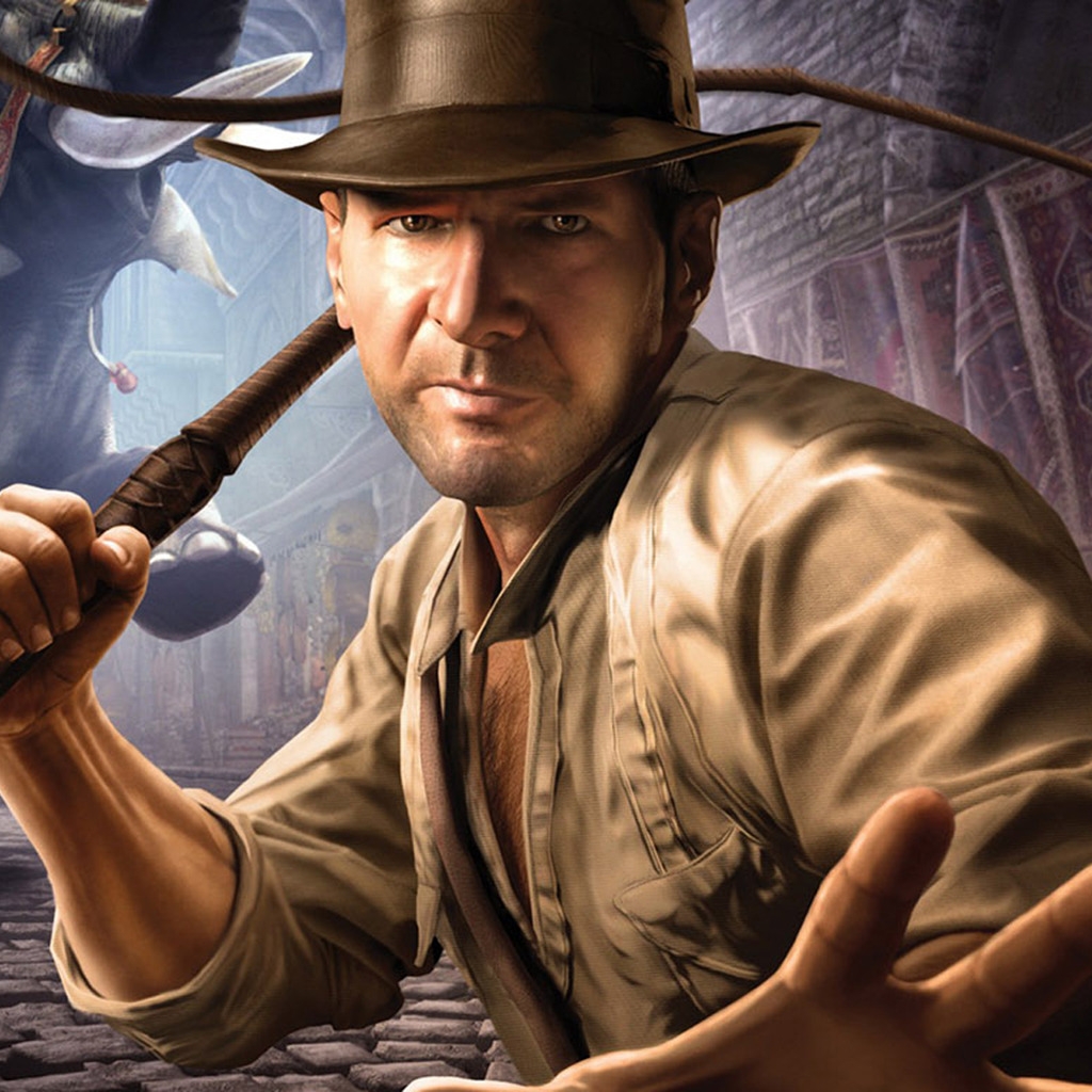 Indiana Jones Animated for 1024 x 1024 iPad resolution
