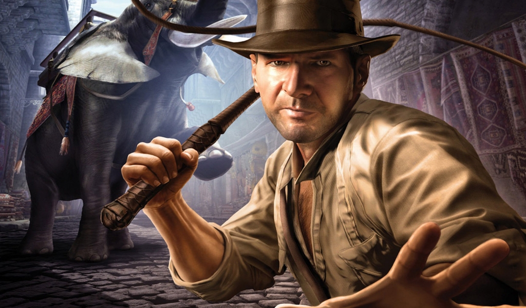 Indiana Jones Animated for 1024 x 600 widescreen resolution