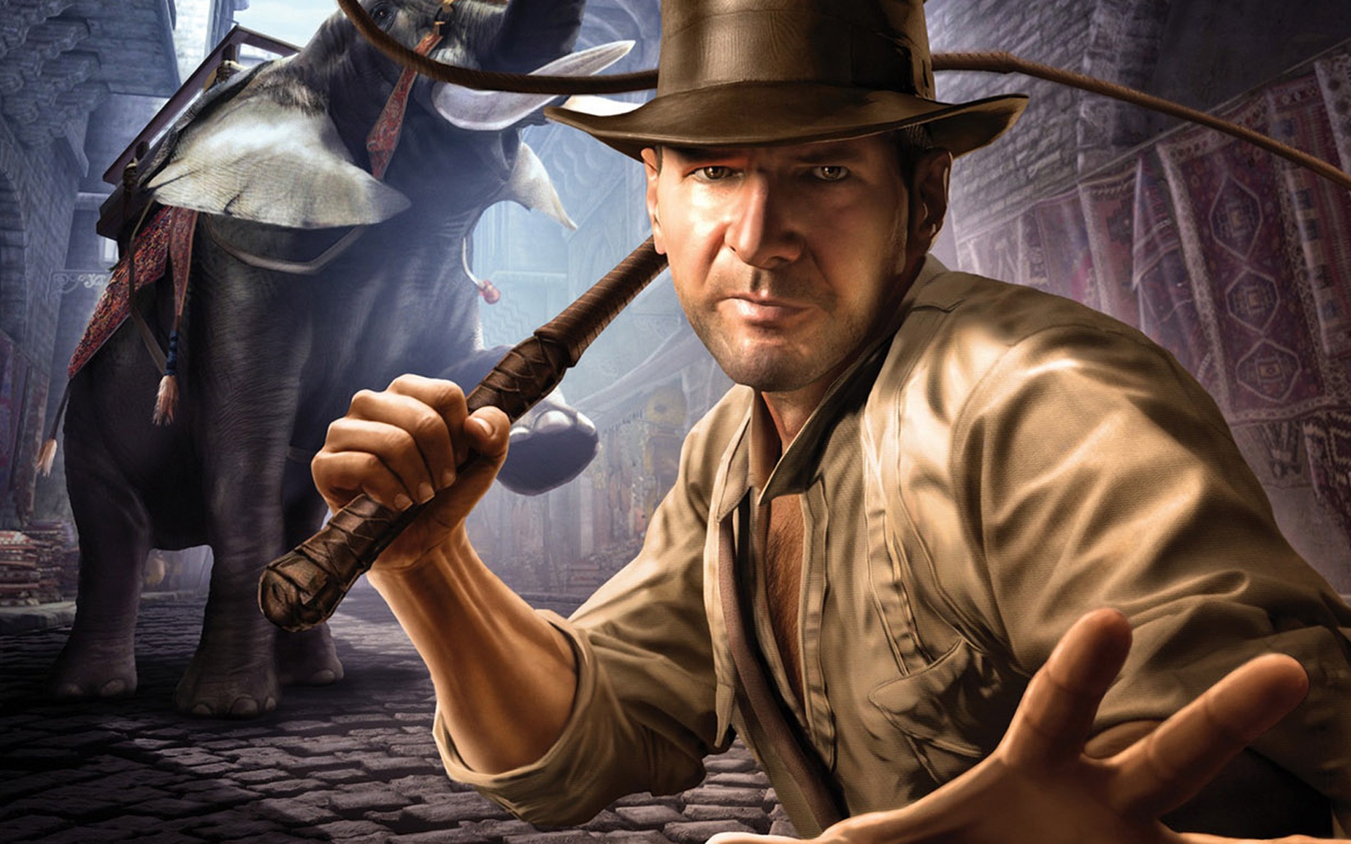 Indiana Jones Animated for 1920 x 1200 widescreen resolution