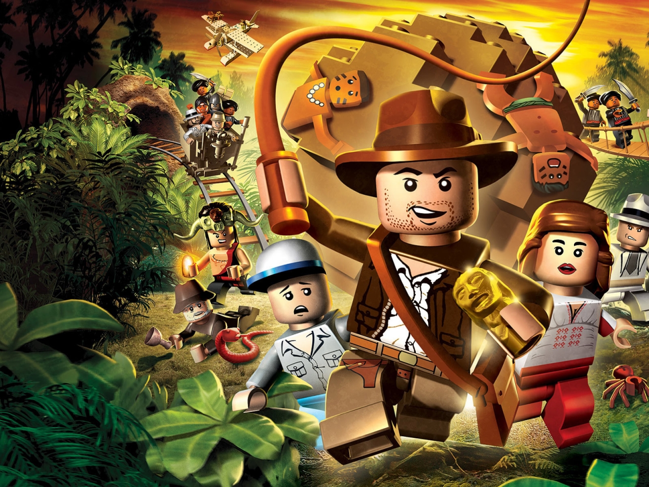 Indiana Jones Lego for 1280 x 960 resolution