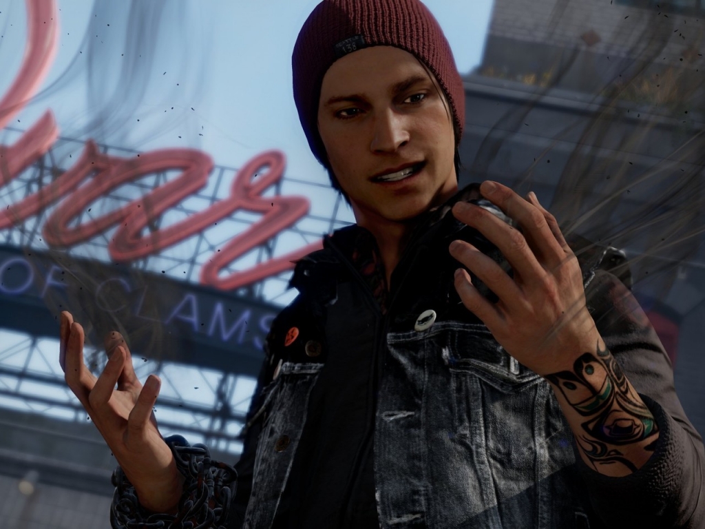 inFamous Second Son Game for 1024 x 768 resolution
