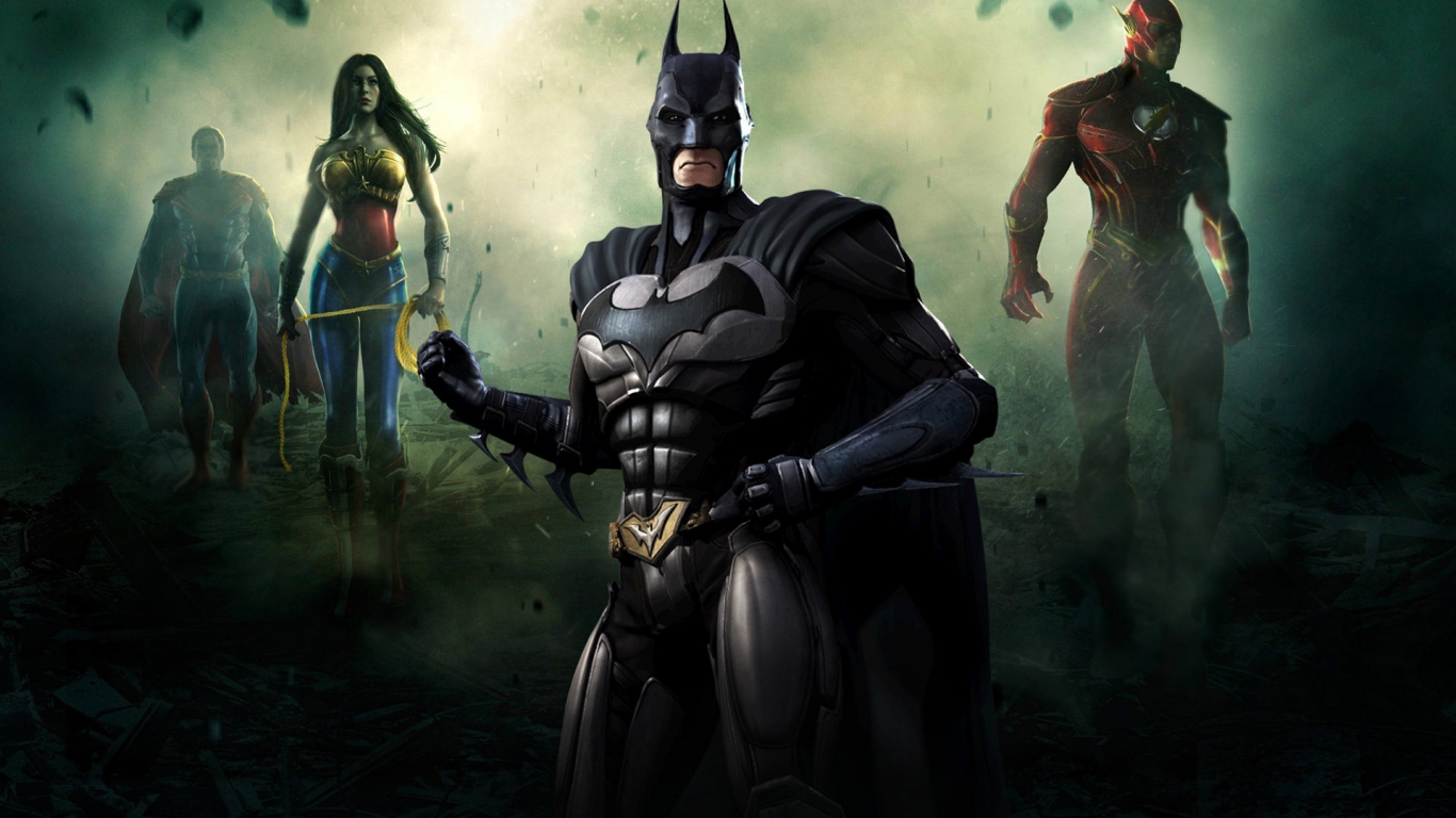 Injustice Gods Among Us for 1366 x 768 HDTV resolution