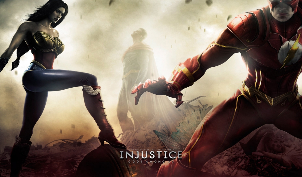 Injustice Gods Among Us Game for 1024 x 600 widescreen resolution