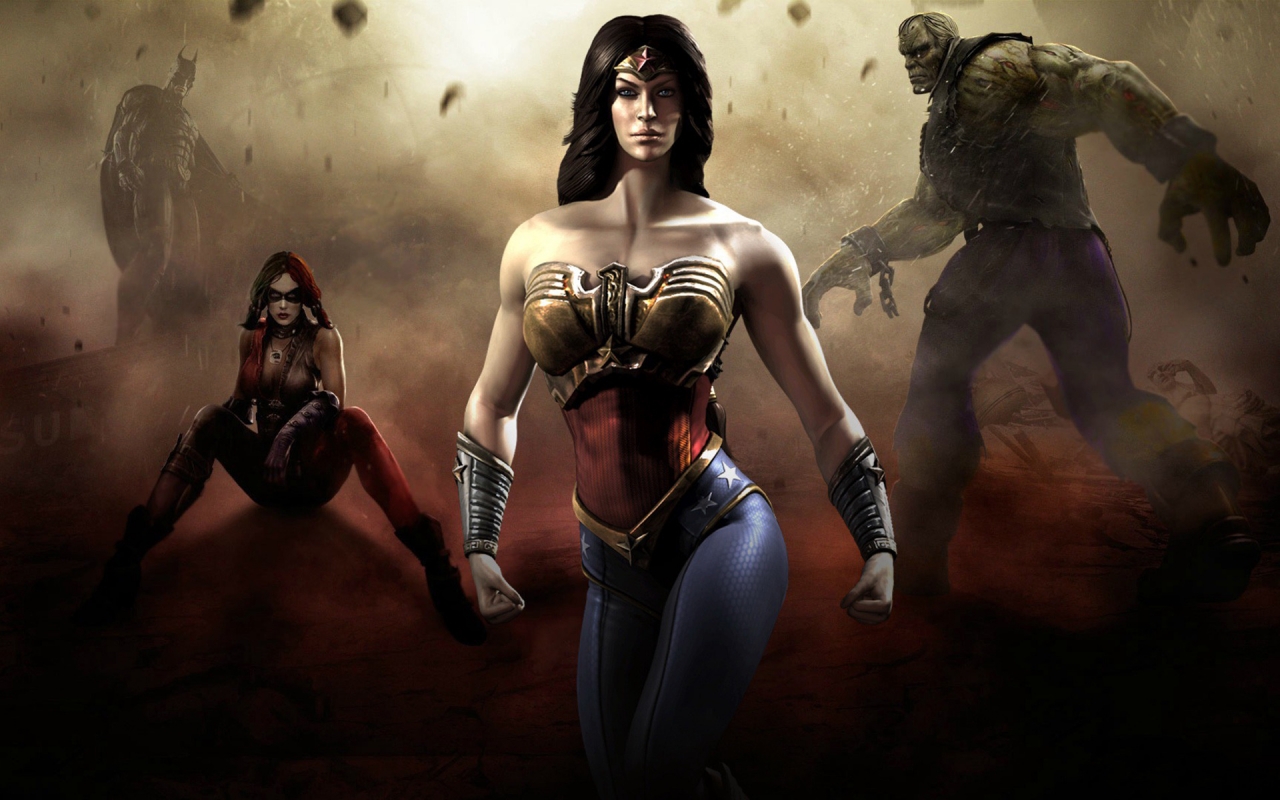 Injustice Heroes for 1280 x 800 widescreen resolution