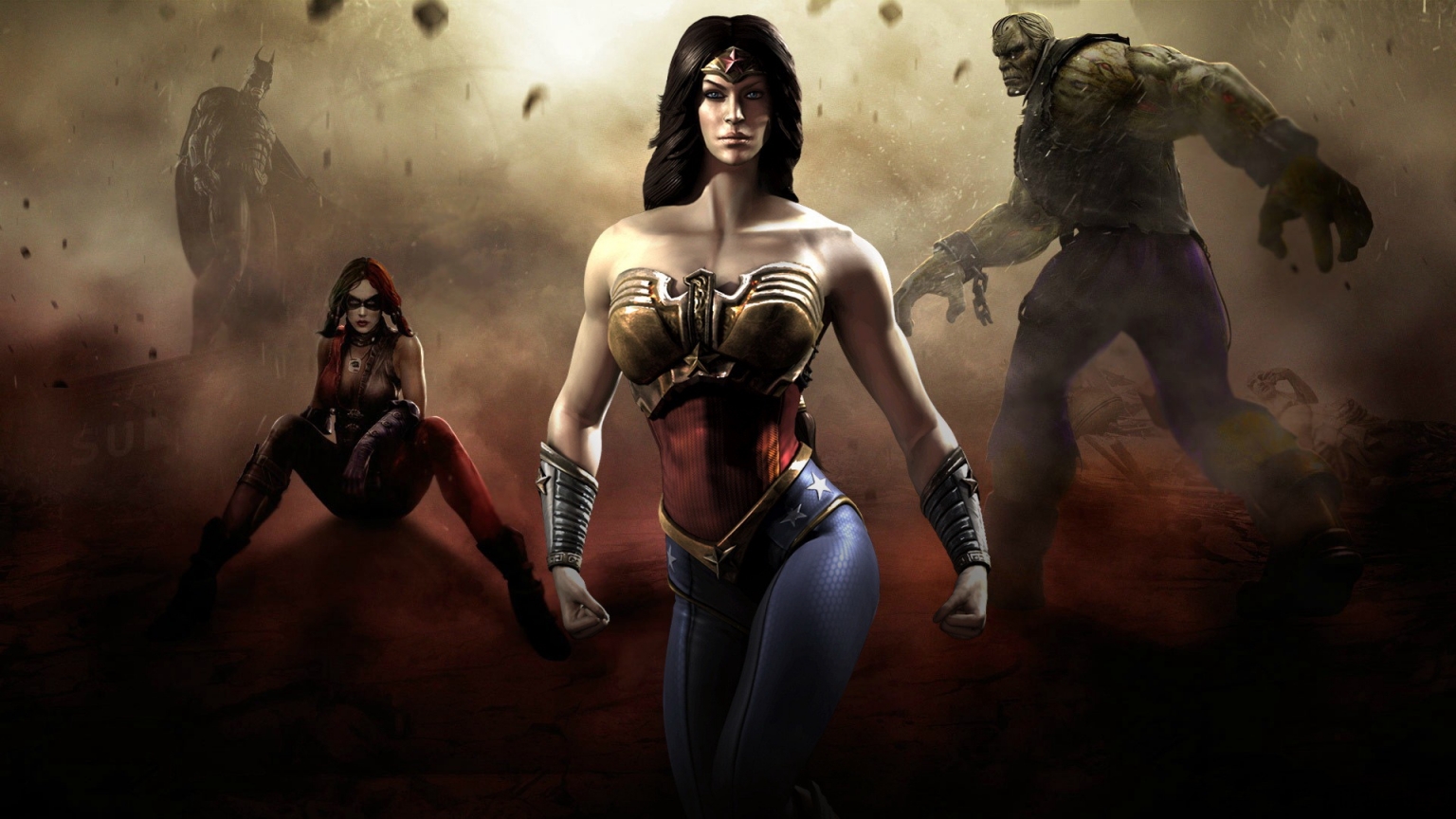 Injustice Heroes for 1536 x 864 HDTV resolution