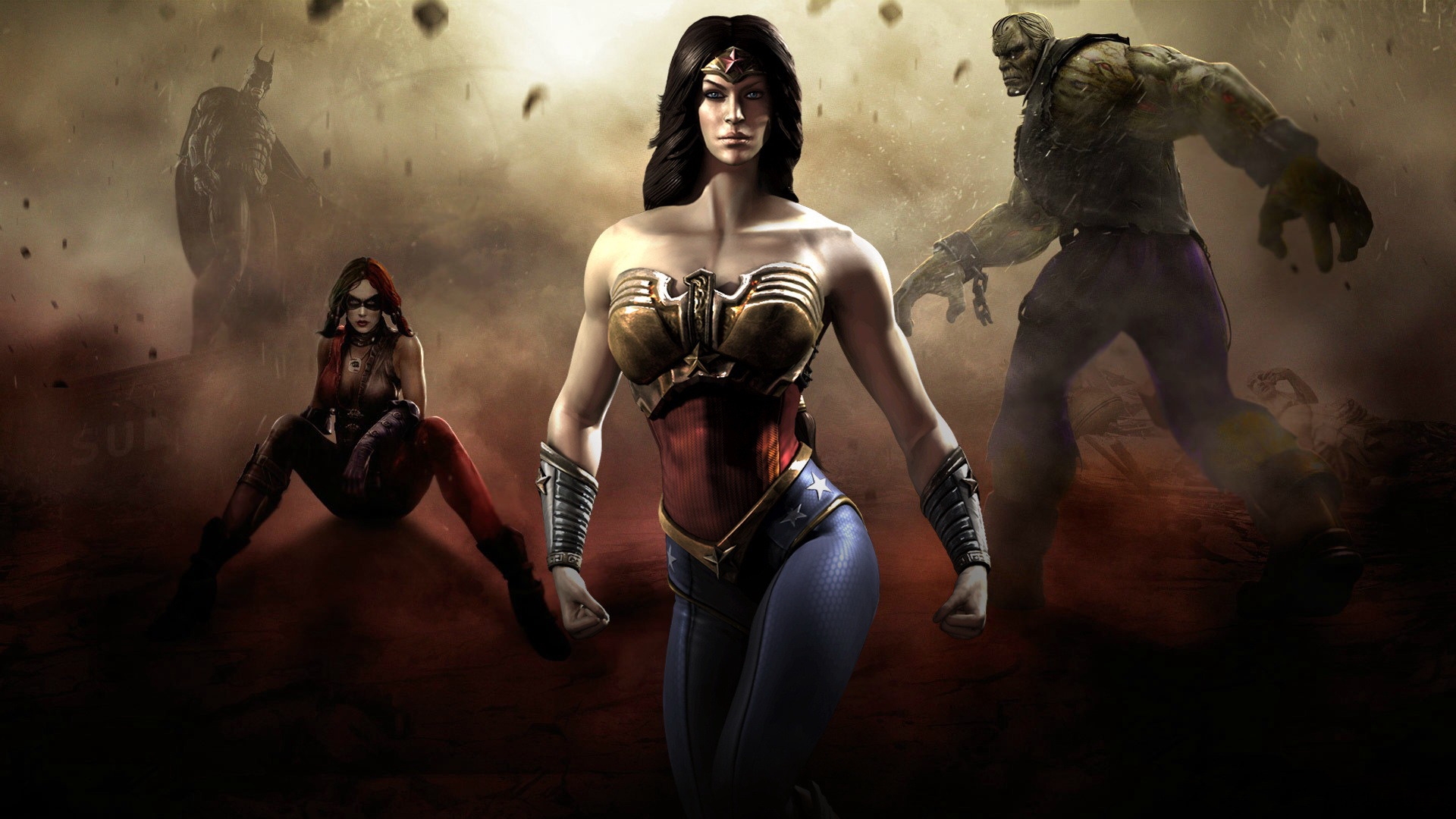 Injustice Heroes for 1920 x 1080 HDTV 1080p resolution