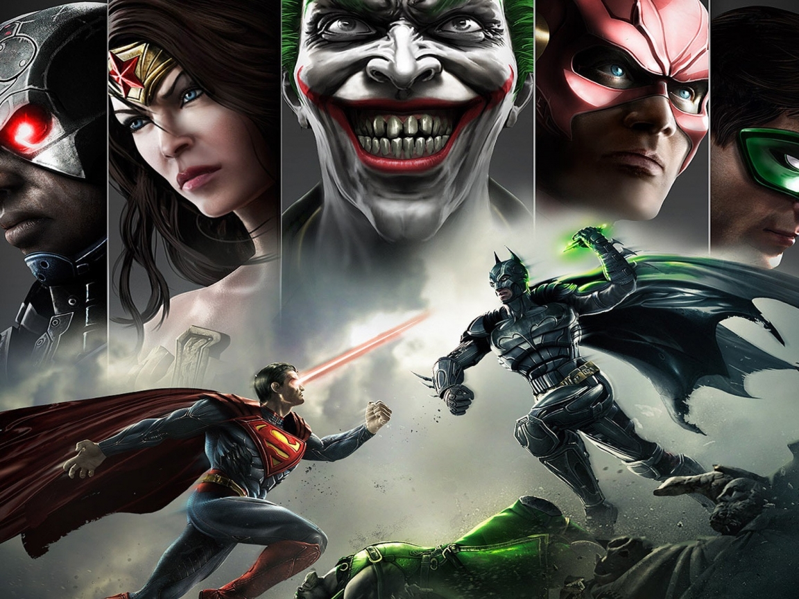 Injustice The Mighty Among Us for 1152 x 864 resolution