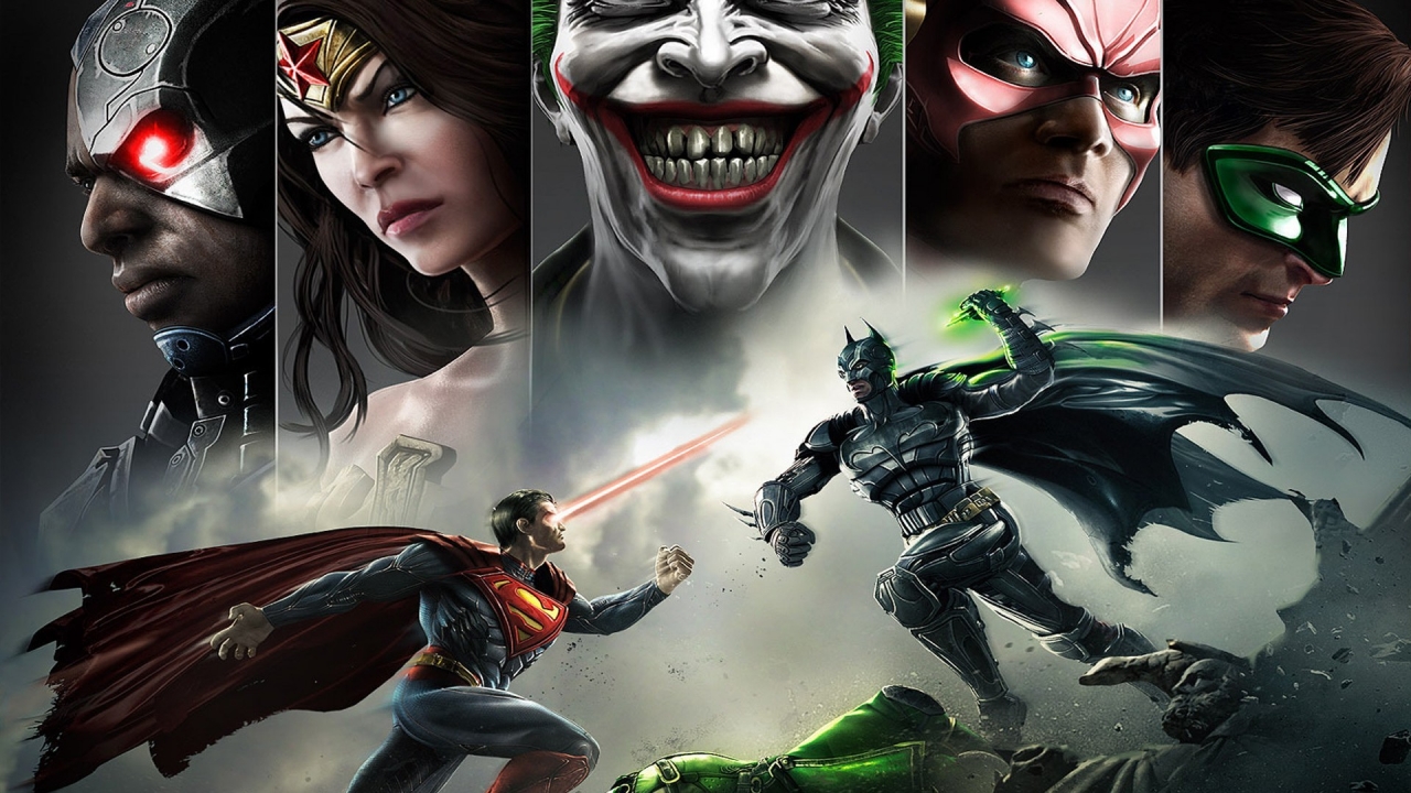 Injustice The Mighty Among Us for 1280 x 720 HDTV 720p resolution