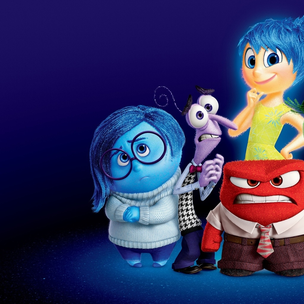 Inside Out Movie for 1024 x 1024 iPad resolution