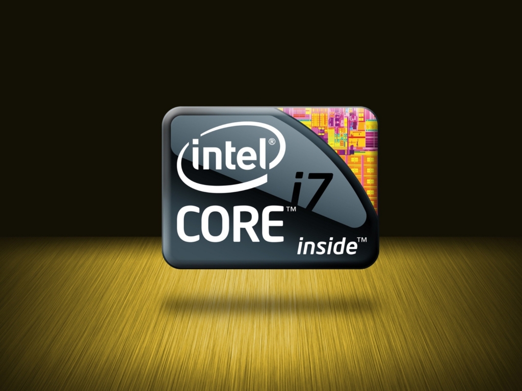 Intel Core I7 Inside for 1024 x 768 resolution