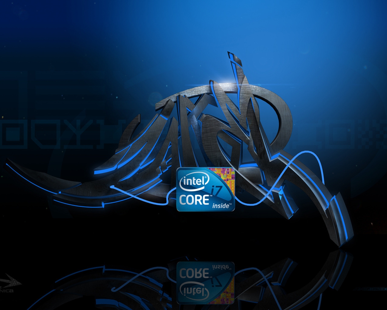 Intel i7 Graffiti for 1280 x 1024 resolution