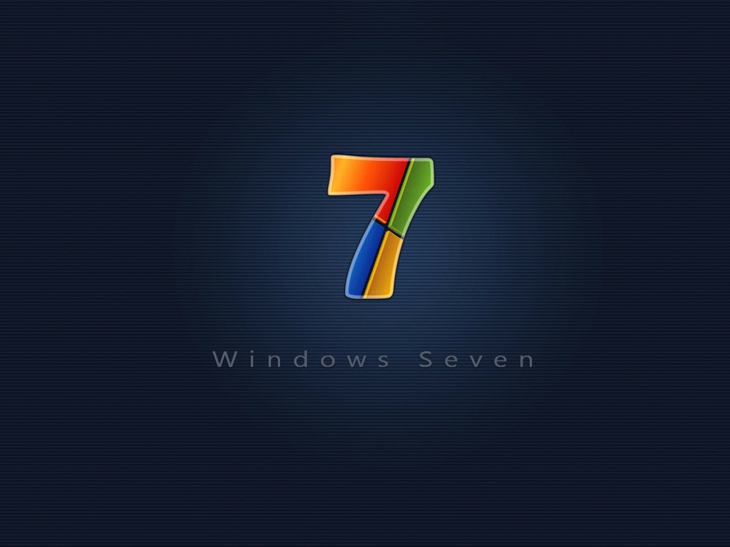 Interesting Blue Windows 7 for 1024 x 768 resolution